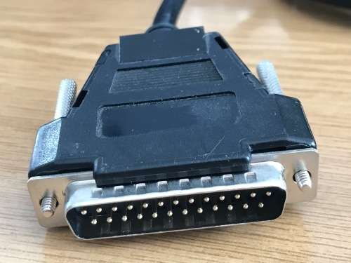 Printer Cable DB25 Male to DB25 Female or DB9 Female ,2m long