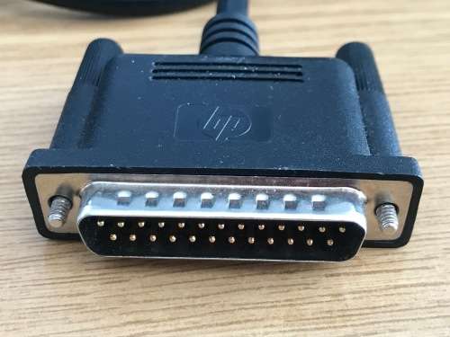 HP C8231A  PARALLEL PRINT CABLE FOR MOBILE PRINTER , 1m long