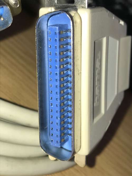 Parallel Printer Adapter Cable,2.95m long