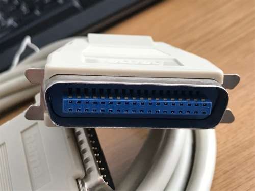 Parallel Printer Adapter Cable,2.95m long
