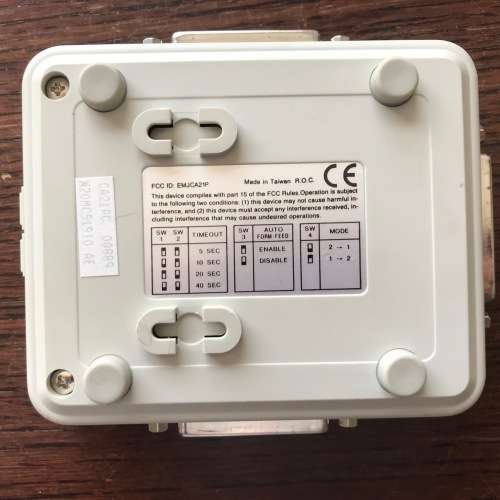 Primax EMJCA21P compact autoswitch bidirectional, rare, vintage