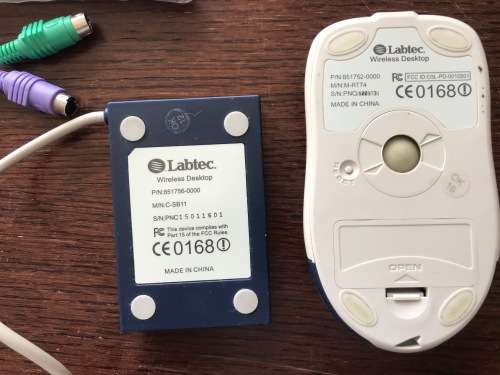 Laptec Wireless Mouse , only mouse !