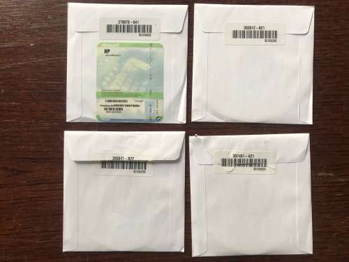 HP + Microsoft sofware Lot , vintage , sold as is
