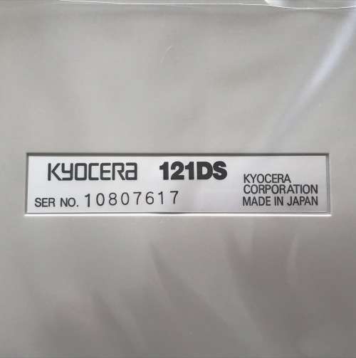 Kyocera Solar Calculator 121DS brand new, vintage, made in Japan, collectors item