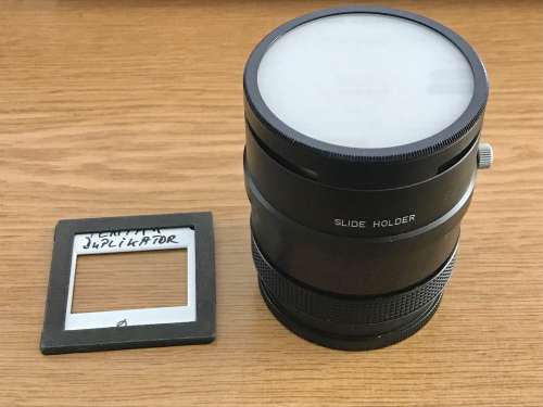 Asahi Pentax Japan Slide Holder Duplicator M42 plus M42 adapter to 55mm, 55mm-52mm,55mm-49mm