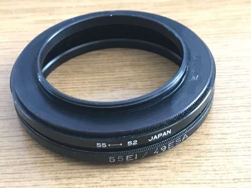 Asahi Pentax Japan Slide Holder Duplicator M42 plus M42 adapter to 55mm, 55mm-52mm,55mm-49mm