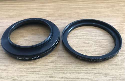Asahi Pentax Japan Slide Holder Duplicator M42 plus M42 adapter to 55mm, 55mm-52mm,55mm-49mm