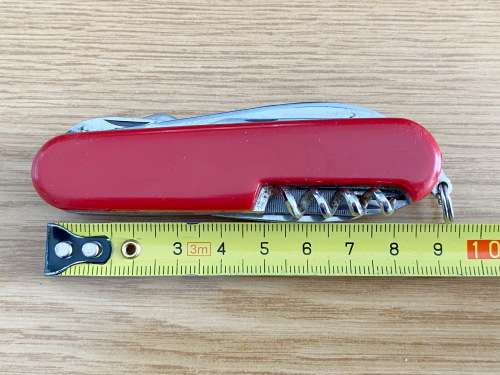 Pocket knife, vintage, rare from Germany, red