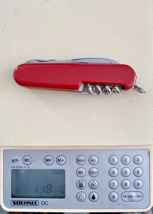Pocket knife, vintage, rare from Germany, red