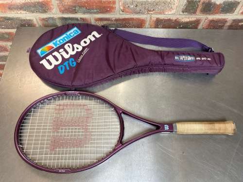 Wilson DTG Tennis Racket vintage collectors item, Konica