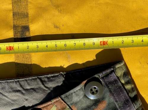 German Military Camo Field Pants size GR.9  for hunting and outdoor activities.