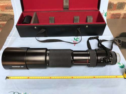 TAMRON Zoom Lens 200-500mm / 5.6 MF Adaptal 2 System , very rare, in very good condition