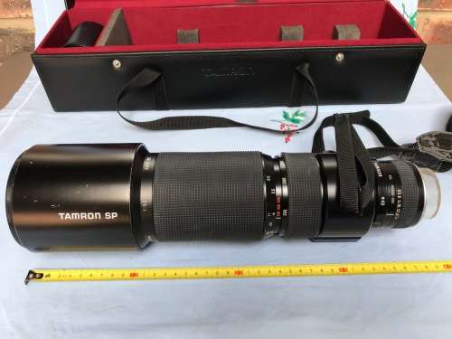 TAMRON Zoom Lens 200-500mm / 5.6 MF Adaptal 2 System , very rare, in very good condition