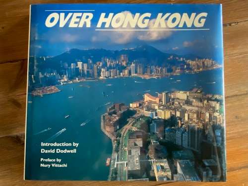 Over Hong Kong book vintage 1996 ,vintage, book language english, Hongkong