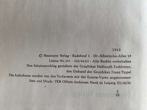 Im Dschungel der Panzernashörner vintage german 1962 , book language german,