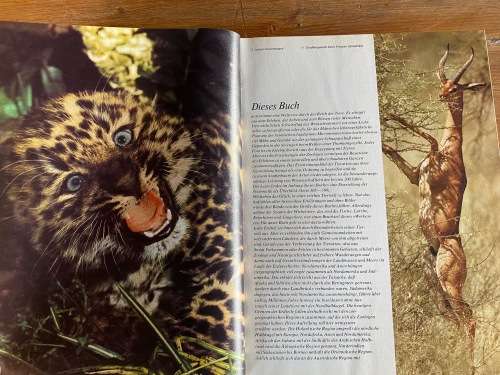 Wunderwelt der Tiere german WWF vintage 1976,book language german