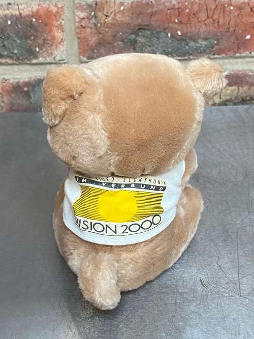 Teddy Bear Vision 2000 ,stuffed animal, vintage, from Germany, kids toy