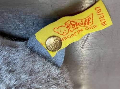 Steiff dolphin 1472/07, Germany, collectors item, vintage, kids toy, made in western Germany