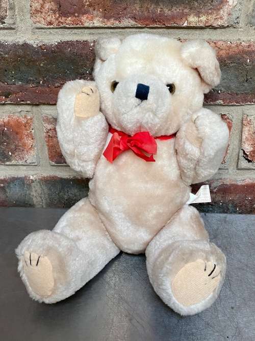 1 X Herzl Teddy Bear  Made in Germany, Hamburg, collectors item, vintage, kids toy