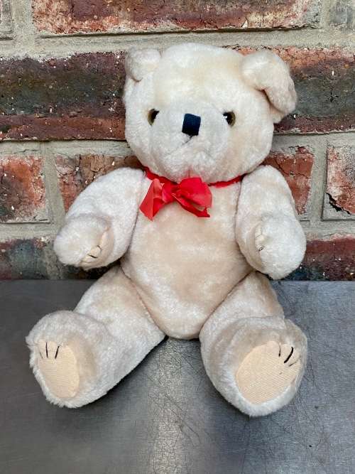 1 X Herzl Teddy Bear  Made in Germany, Hamburg, collectors item, vintage, kids toy