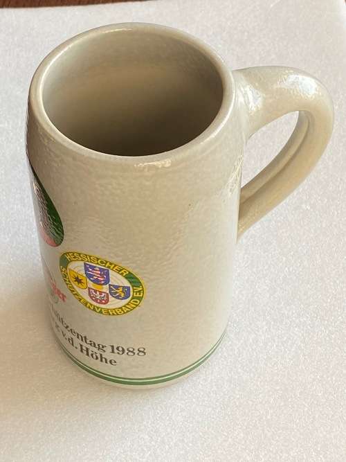 Beer Mug German Shooting vintage 1988