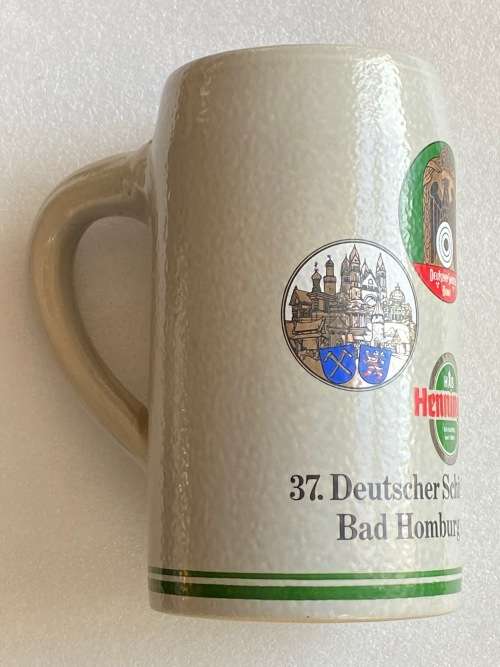 Beer Mug German Shooting vintage 1988