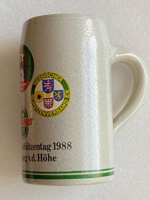 Beer Mug German Shooting vintage 1988