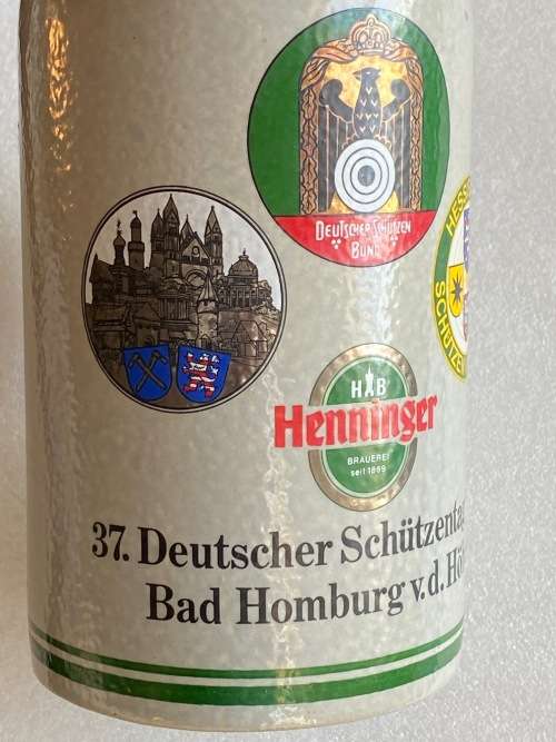 Beer Mug German Shooting vintage 1988