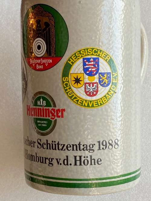 Beer Mug German Shooting vintage 1988