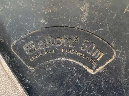 ESLON 50m measurement tape, fibreglass, vintage, collectors item