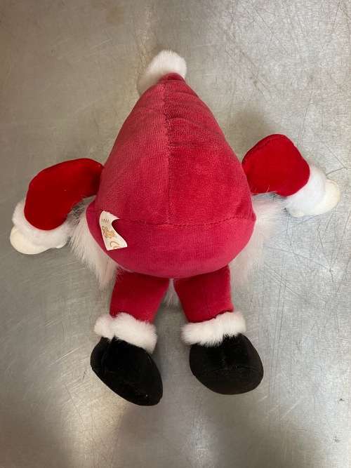 Xmas Santa Claus unitoys amsterdam holland 1991 stuffed, plush, vintage, collectors item, rare