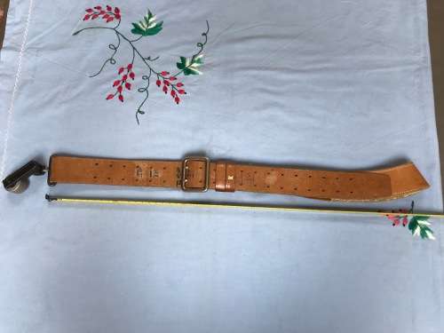 Shooting leather strap Walter Gehmann