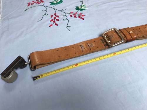 Shooting leather strap Walter Gehmann