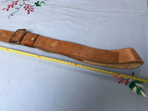 Shooting leather strap Walter Gehmann