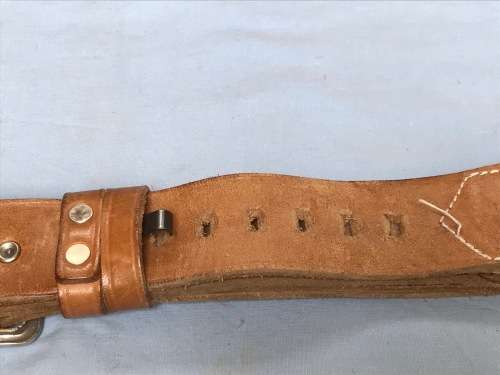 Shooting leather strap Walter Gehmann
