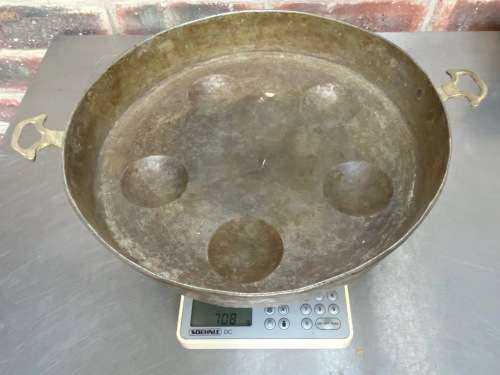 Copper antique egg pan vintage, collectors item