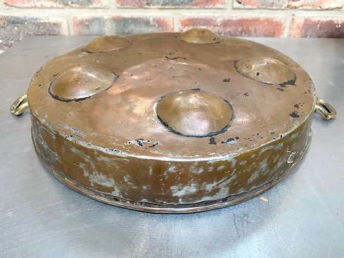 Copper antique egg pan vintage, collectors item