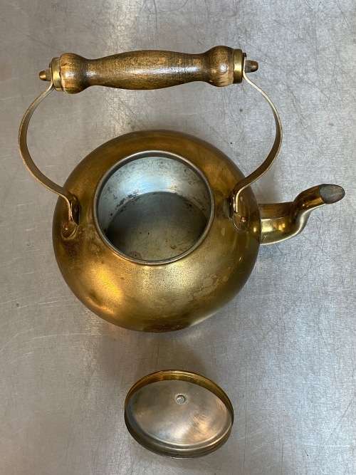 Brass Tea Can Kettle , vintage, collectors item,