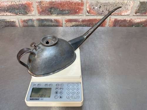 Oil Can pewter vintage, collectors item,