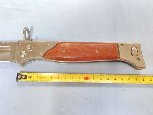 AK47 Folding AK 47 Pocket Knife, big, bayonet , CCCP, incl pouch, 16cm blade, military