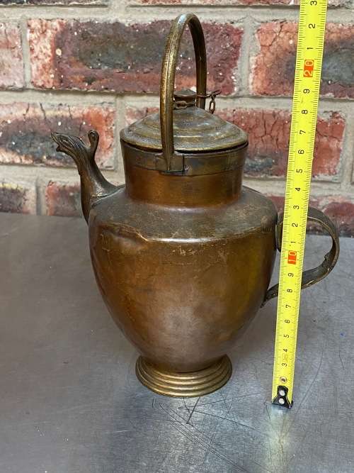 Copper pitcher, jug, can, vintage, collectors item