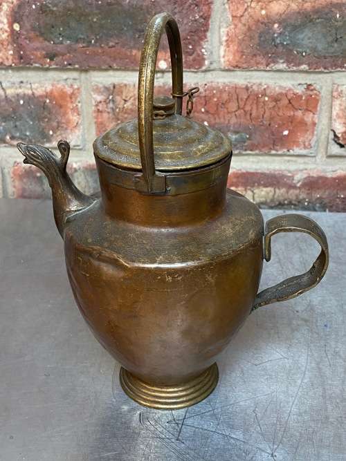 Copper pitcher, jug, can, vintage, collectors item