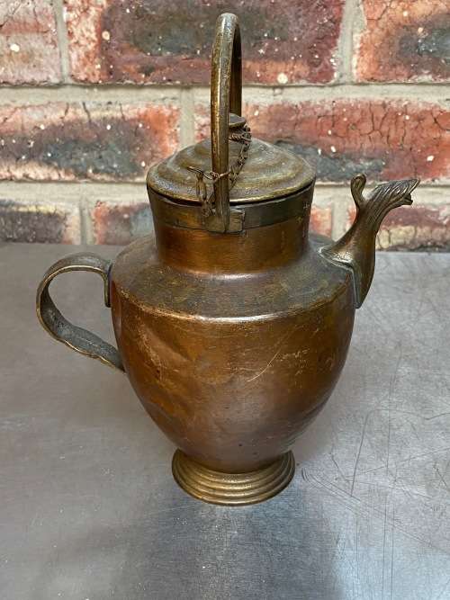 Copper pitcher, jug, can, vintage, collectors item
