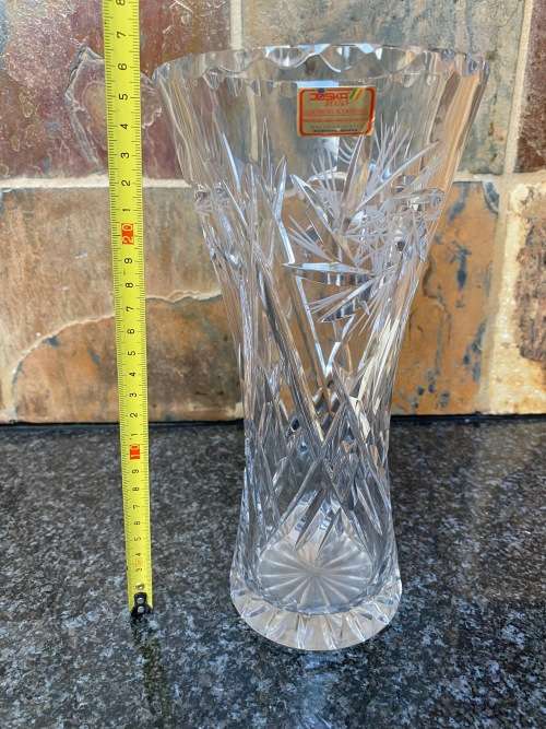 Joska Crystal Vase  Joska Waldglashütte, Vintage, Germany, Bavaria,  Bodenmais, handmade, collec...