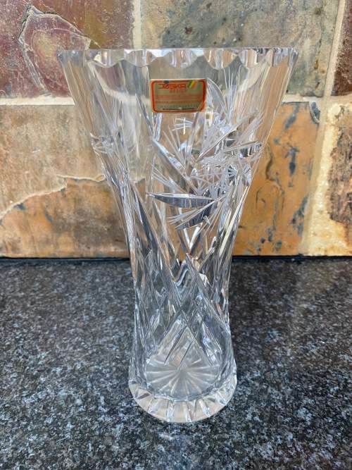 Joska Crystal Vase  Joska Waldglashütte, Vintage, Germany, Bavaria,  Bodenmais, handmade, collec...