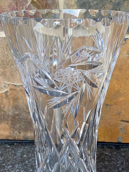 Joska Crystal Vase  Joska Waldglashütte, Vintage, Germany, Bavaria,  Bodenmais, handmade, collec...