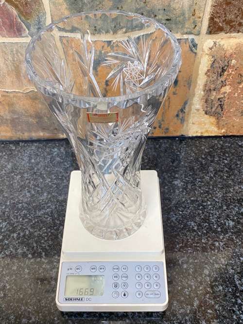 Joska Crystal Vase  Joska Waldglashütte, Vintage, Germany, Bavaria,  Bodenmais, handmade, collec...
