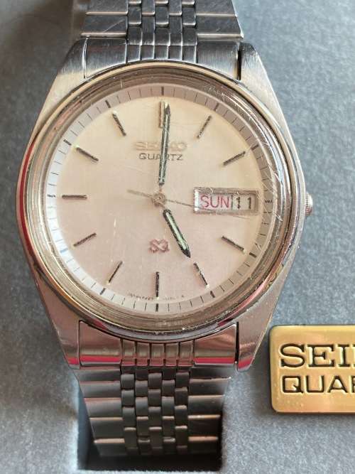 Seiko Quartz Watch 8223-8080 Men`s, vintage, from the 70s/80s, rare, collectors item