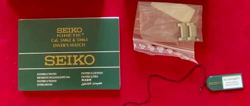 Seiko Kinetic Diver 200 5M62 OBLO, Scuba Diver's 200m