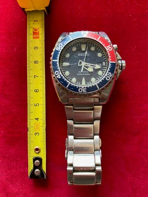Seiko Kinetic Diver 200 5M62 OBLO, Scuba Diver's 200m